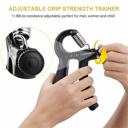 Grip Strength Builder Adjustable Spring Hand Grip Wrist Flexor