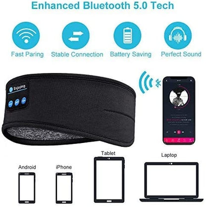 Sleeping Mask Sports headband Bluetooth Audio Sleeping Headphones Sports Headband